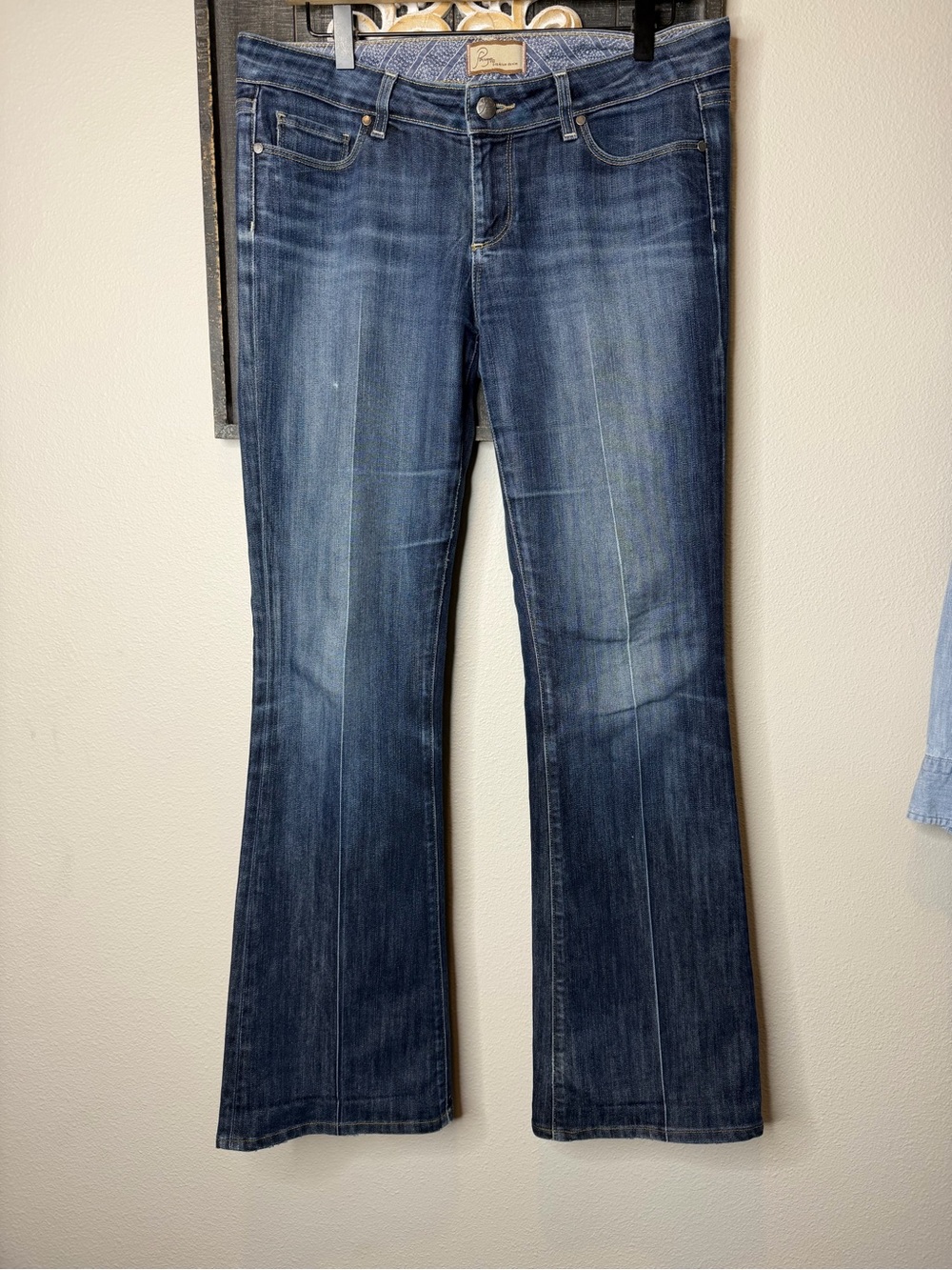 PAIGE Premium Denim Y2K Vintage LOW Rise Flare Jeans